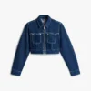 Casaco de jeans curto com fecho Tommy Jeans Casaco de jeans curto com fecho Tommy Jeans