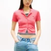 Casaco de malha de calções Tommy Jeans Casaco de malha de calções Tommy Jeans