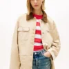 Casaco Oversized Barn da Tommy Jeans Casaco Oversized Barn da Tommy Jeans