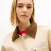 Casaco Oversized Barn da Tommy Jeans Casaco Oversized Barn da Tommy Jeans