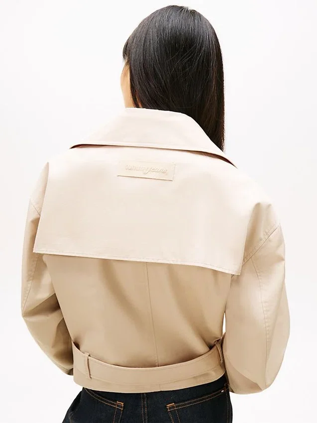 Casaco Trench Impermeável Tommy Jeans Casaco Trench Impermeável Tommy Jeans