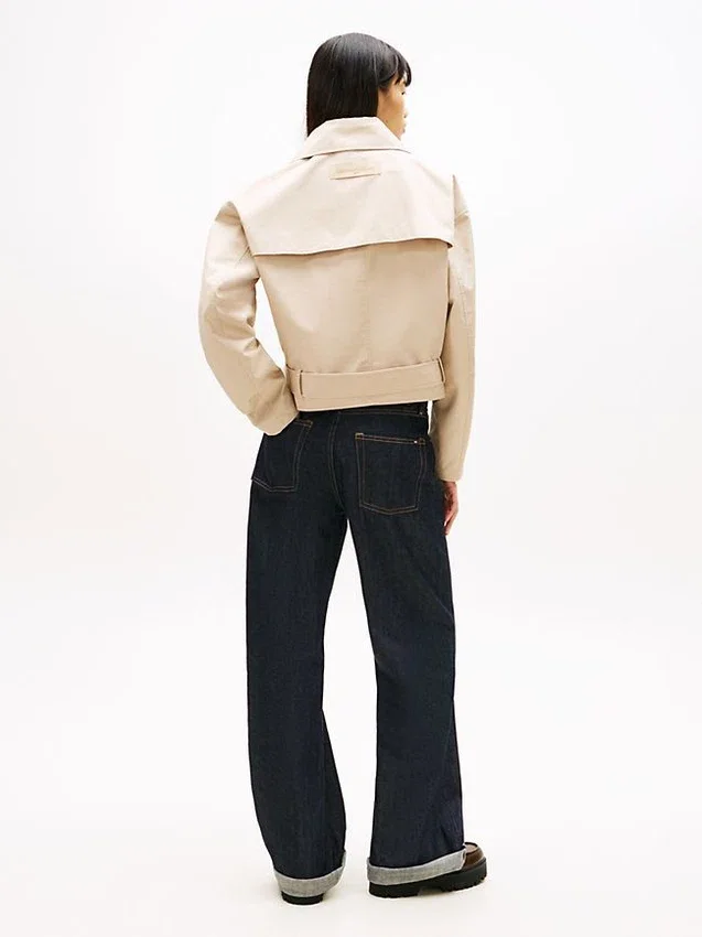 Casaco Trench Impermeável Tommy Jeans Casaco Trench Impermeável Tommy Jeans