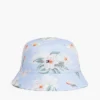 Chapéu de pescador com estampado floral