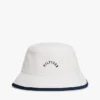 Chapéu de pescador com logótipo Hilfiger escovado Chapéu de pescador com logótipo Hilfiger escovado