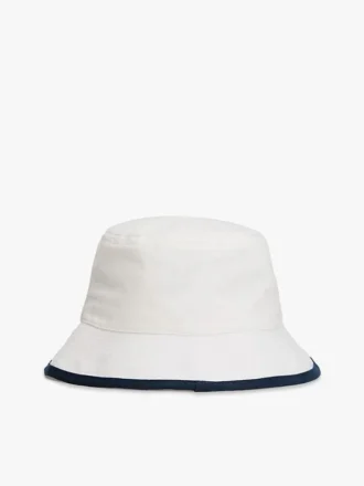 Chapéu de pescador com logótipo Hilfiger escovado