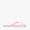 Chinelo com detalhes em monograma