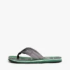 Chinelo com emblema Chinelo com emblema