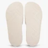 Chinelo de piscina com textura e logótipo Tommy