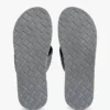 Chinelos de linho chambray Chinelos de linho chambray