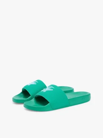 Chinelos de piscina com monograma bordado