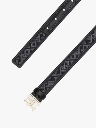 Cinto Jacquard com Fivela Monograma