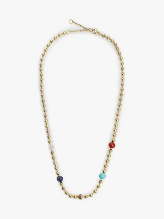 Colar Boho Multicolorido com Contas