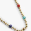 Colar Boho Multicolorido com Contas Colar Boho Multicolorido com Contas