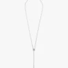 Colar Lariat com detalhes em cristal Colar Lariat com detalhes em cristal