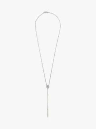 Colar Lariat com detalhes em cristal Colar Lariat com detalhes em cristal