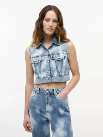 Colete de ganga curto Tommy Jeans