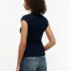 Colete de malha com tranças Colete de malha com tranças