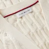 Colete de malha com tranças Colete de malha com tranças
