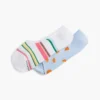 Conjunto de 2 pares de meias invisíveis Fruit & Stripe Conjunto de 2 pares de meias invisíveis Fruit & Stripe