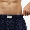 Conjunto de 3 boxers com monograma tecido Conjunto de 3 boxers com monograma tecido