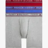 Conjunto de 3 boxers em algodão elástico Conjunto de 3 boxers em algodão elástico