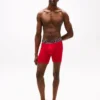 Conjunto de 3 boxers em algodão elástico Conjunto de 3 boxers em algodão elástico