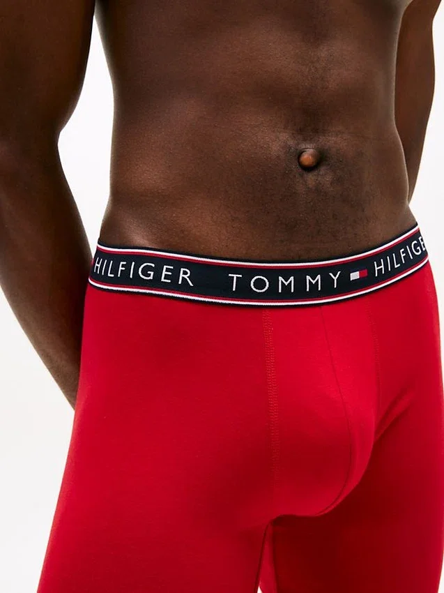 Conjunto de 3 boxers em algodão elástico Conjunto de 3 boxers em algodão elástico