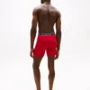 Conjunto de 3 boxers em algodão elástico Conjunto de 3 boxers em algodão elástico