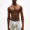 Conjunto de 3 boxers em algodão elástico Conjunto de 3 boxers em algodão elástico