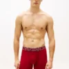 Conjunto de 3 boxers em algodão elástico Conjunto de 3 boxers em algodão elástico