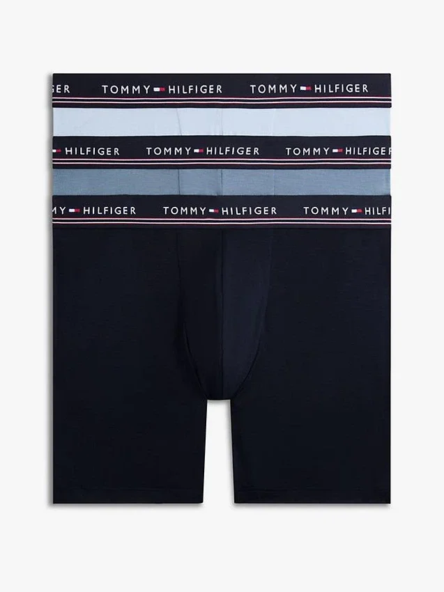Conjunto de 3 boxers em modal elástico Conjunto de 3 boxers em modal elástico