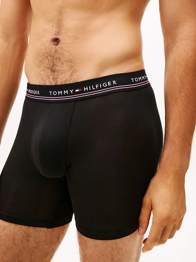 Conjunto de 3 boxers em modal elástico Conjunto de 3 boxers em modal elástico