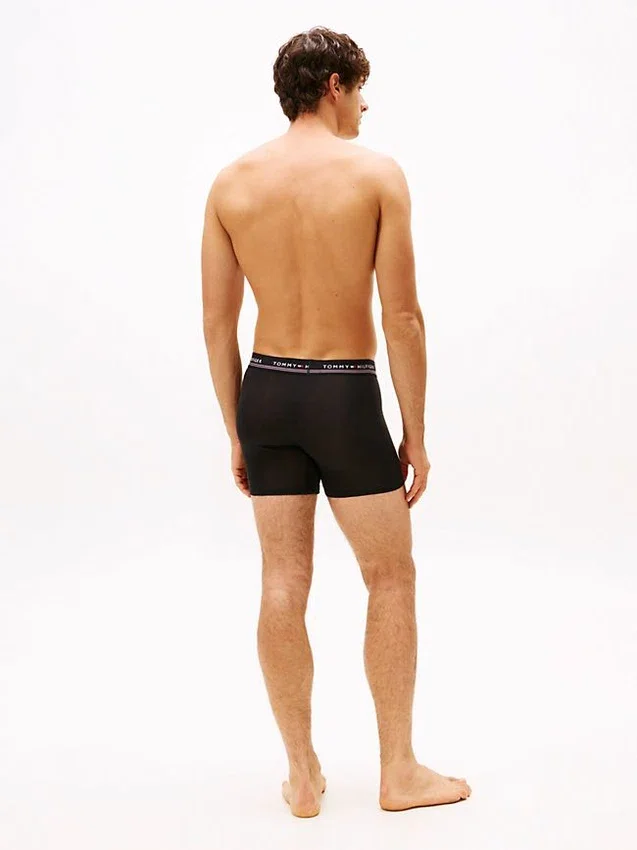 Conjunto de 3 boxers em modal elástico Conjunto de 3 boxers em modal elástico