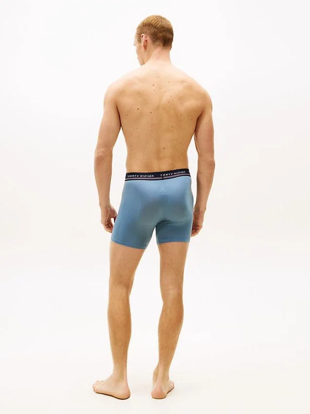 Conjunto de 3 boxers em modal elástico Conjunto de 3 boxers em modal elástico