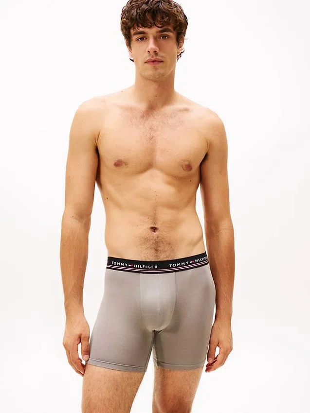 Conjunto de 3 boxers em modal elástico Conjunto de 3 boxers em modal elástico