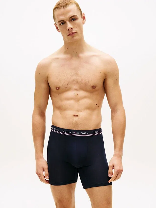Conjunto de 3 boxers em modal elástico Conjunto de 3 boxers em modal elástico