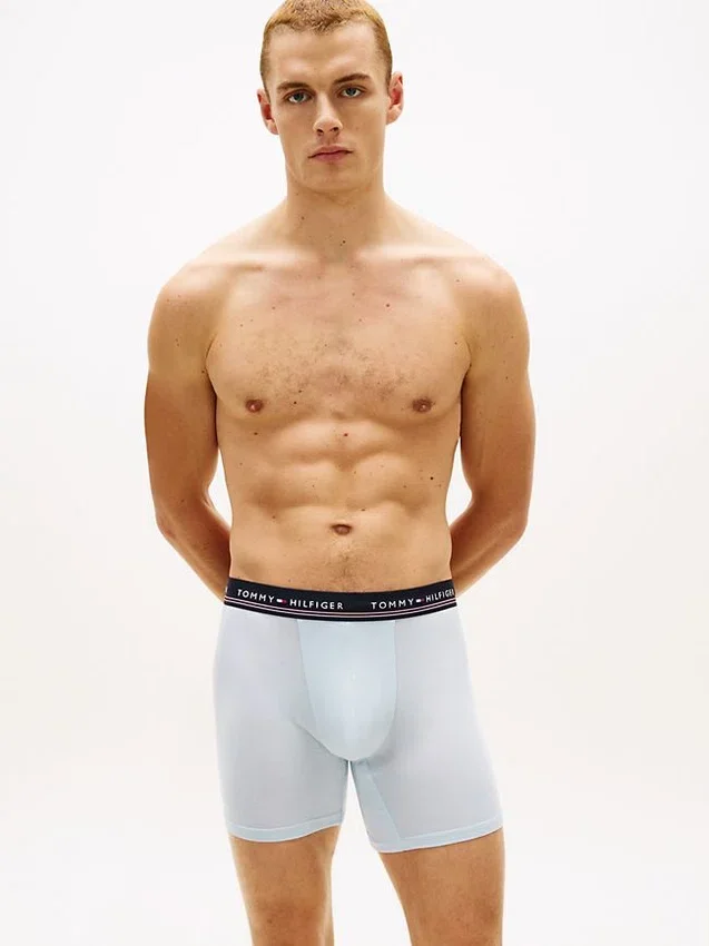 Conjunto de 3 boxers em modal elástico Conjunto de 3 boxers em modal elástico