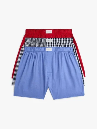 Conjunto de 3 boxers estampados