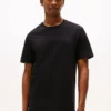 Conjunto de 3 camisolas interiores clássicas de algodão com gola redonda Conjunto de 3 camisolas interiores clássicas de algodão com gola redonda