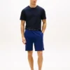 Conjunto de 3 camisolas interiores clássicas de algodão com gola redonda Conjunto de 3 camisolas interiores clássicas de algodão com gola redonda