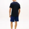 Conjunto de 3 camisolas interiores clássicas de algodão com gola redonda Conjunto de 3 camisolas interiores clássicas de algodão com gola redonda