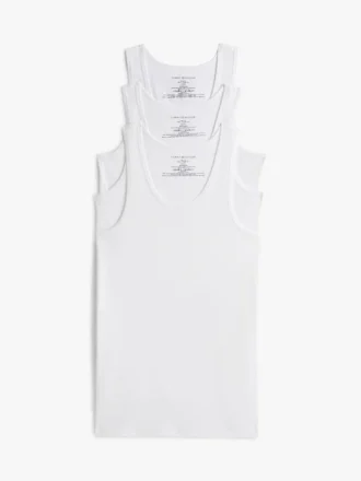 Conjunto de 3 camisolas sem mangas