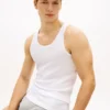 Conjunto de 3 camisolas sem mangas Conjunto de 3 camisolas sem mangas