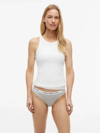 Conjunto de 3 cuecas biquíni com logótipo Tommy