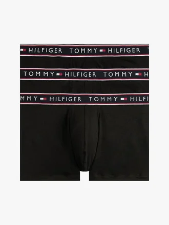 Conjunto de 3 cuecas boxer em algodão elástico