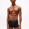 Conjunto de 3 cuecas boxer em algodão elástico