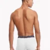 Conjunto de 3 cuecas boxer em algodão elástico Conjunto de 3 cuecas boxer em algodão elástico