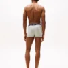 Conjunto de 3 cuecas boxer em algodão elástico Conjunto de 3 cuecas boxer em algodão elástico