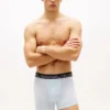 Conjunto de 3 cuecas boxer em modal elástico Conjunto de 3 cuecas boxer em modal elástico