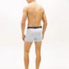 Conjunto de 3 cuecas boxer em modal elástico Conjunto de 3 cuecas boxer em modal elástico
